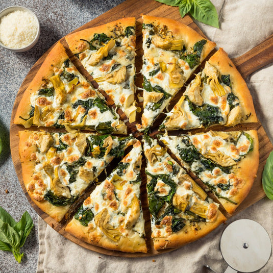 Artichoke Spinach Pizza - Polar