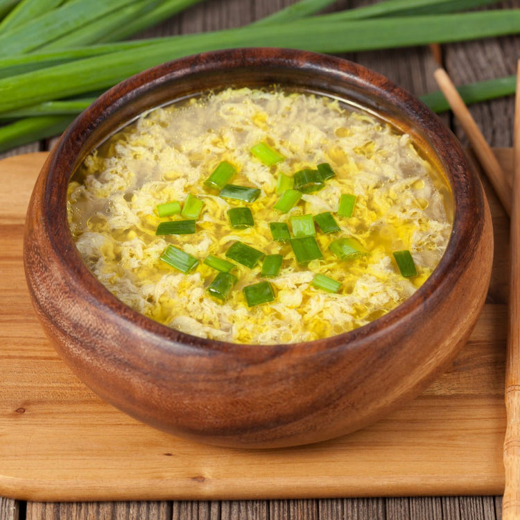 Mushroom Egg Drop Soup - Polar