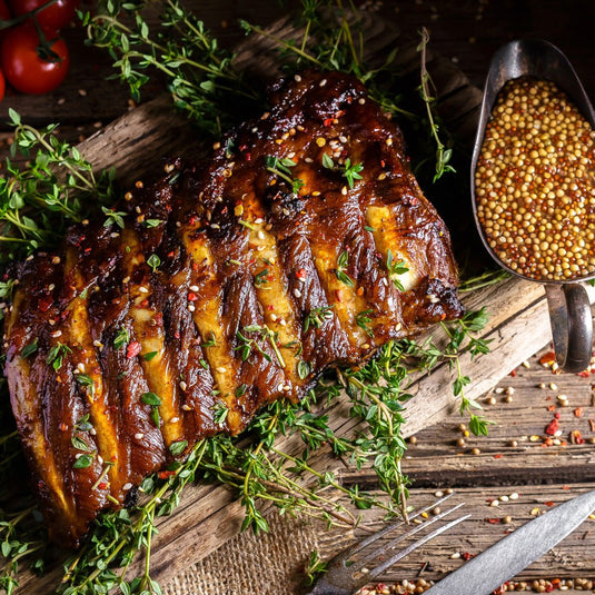 Baby Back Ribs With Pineapple Glaze - Polar