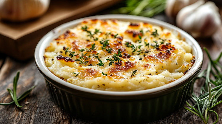 Easy Thanksgiving Black Garlic Mashed Potatoes - Polar