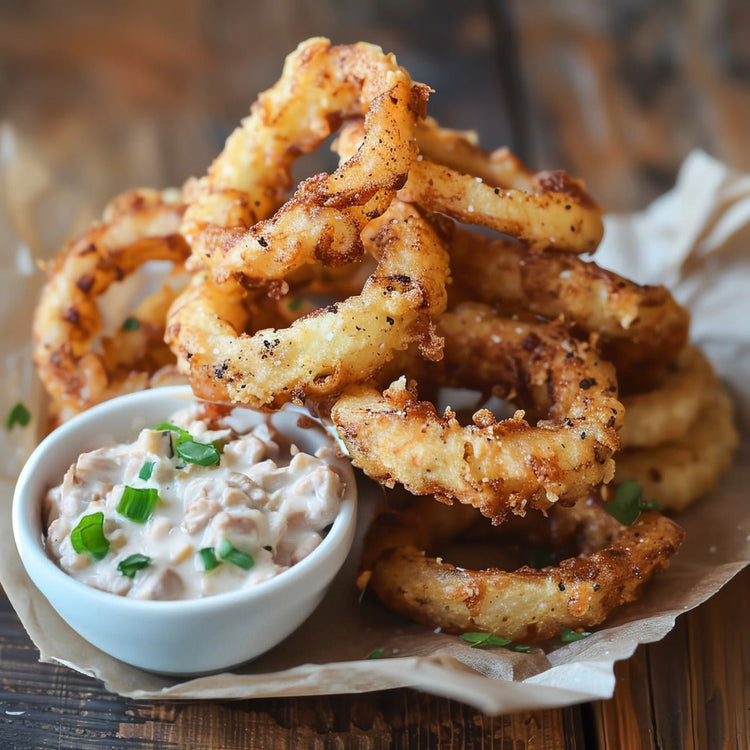 Creamy Tuna With Crunch Onion Ring - Polar