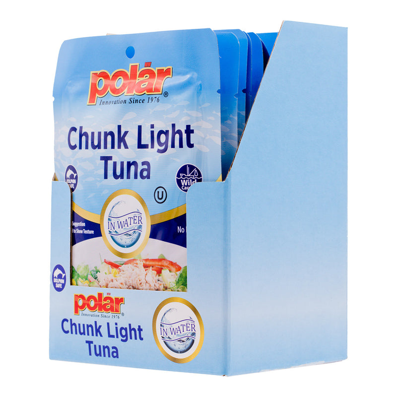 Load image into Gallery viewer, Polar Chunk Light Tuna in Water Pouch - Pack of 24
