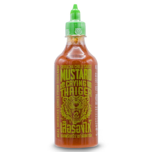 Crying Thaiger Mustard Chili Sauce - Multiple Pack Sizes - Polar