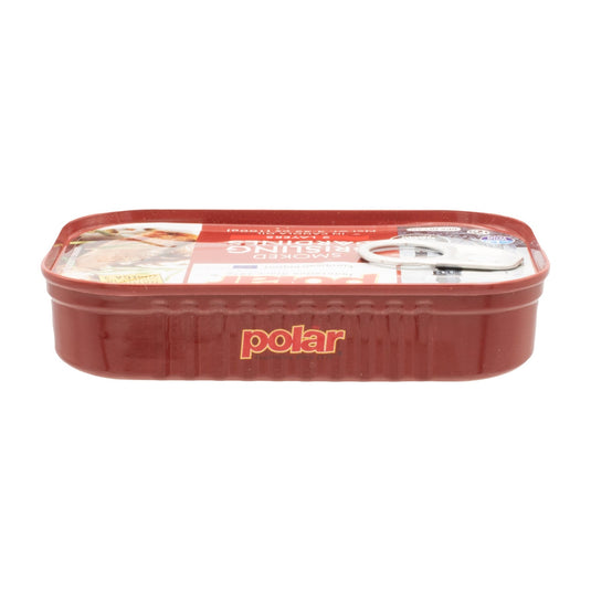 Smoked Brisling Sardines in Canola Oil, Wild Caught - 3.52 oz - 12 Pack - Polar