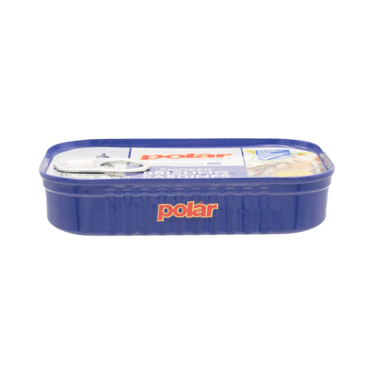 Smoked Brisling Wild Caught Sardines in Spring Water - 3.52 oz Can - 12 Pack - Polar