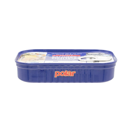 Smoked Brisling Wild Caught Sardines in Spring Water - 3.52 oz Can - 12 Pack - Polar