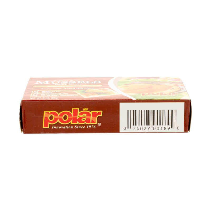 Load image into Gallery viewer, Fancy Whole Smoked Mussels - 3 oz - 24 Pack - Polar
