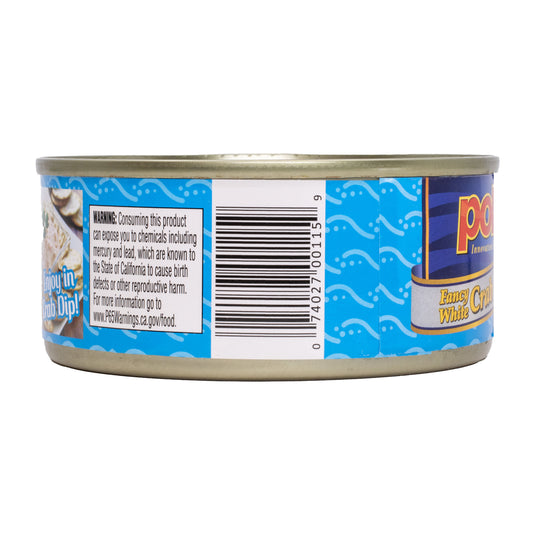 Fancy White Crabmeat, Shredded - 5 oz - 12 Pack