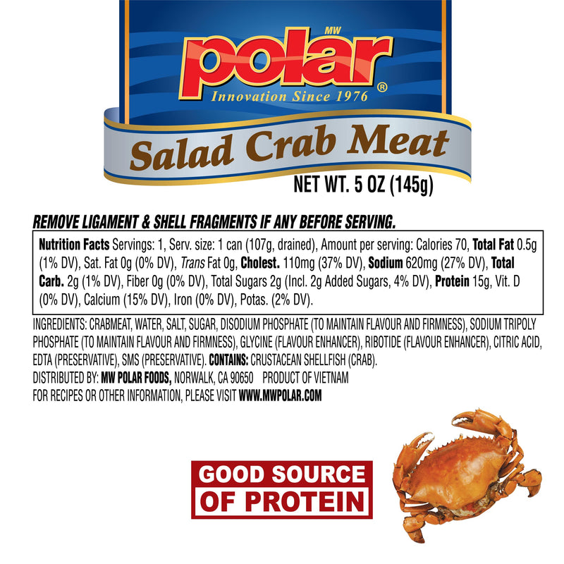 Load image into Gallery viewer, Salad Pink Crabmeat, Minced - 5 oz - 12 Pack
