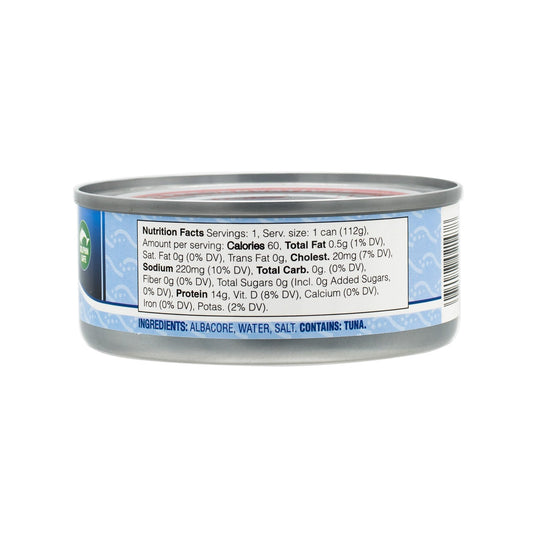 Solid White Albacore - 5 oz - Multiple Pack Sizes - Polar