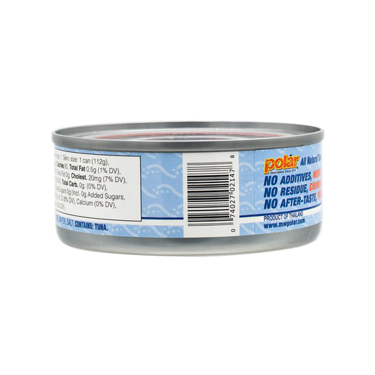 Solid White Albacore 5 oz (Pack of 6, 12, or 24) - Polar