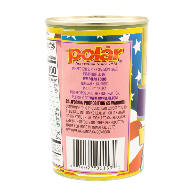 Load image into Gallery viewer, MW Polar Fancy Pink Salmon traditional style canned seafood kipper snacks smoked herring all natural tuna fillets black garlic brisling sardines jar fruits crabmeat ox and palm corned beef
