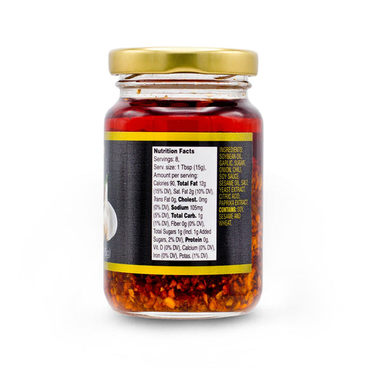 Crunchy Garlic Chili Sauce - 4.03 oz- Multiple Pack Sizes Available! - Polar