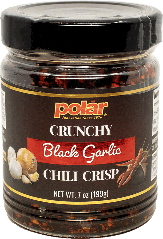 Polar Crunchy Black Garlic Chili Crisp 7oz - Multiple Pack Sizes - Polar