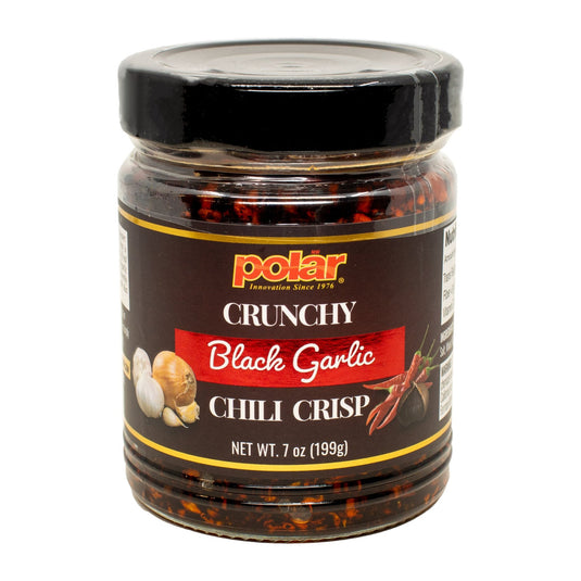 Polar Crunchy Black Garlic Chili Crisp 7oz - Multiple Pack Sizes - Polar