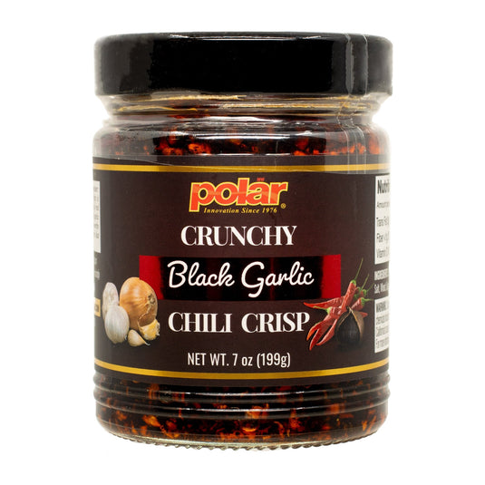 Polar Crunchy Black Garlic Chili Crisp 7oz - Multiple Pack Sizes - Polar