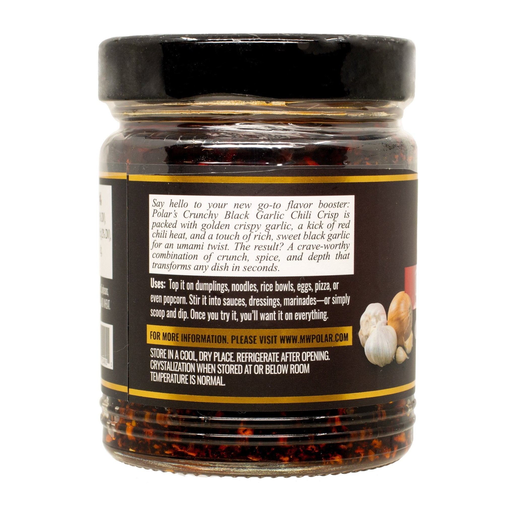 Polar Crunchy Black Garlic Chili Oil