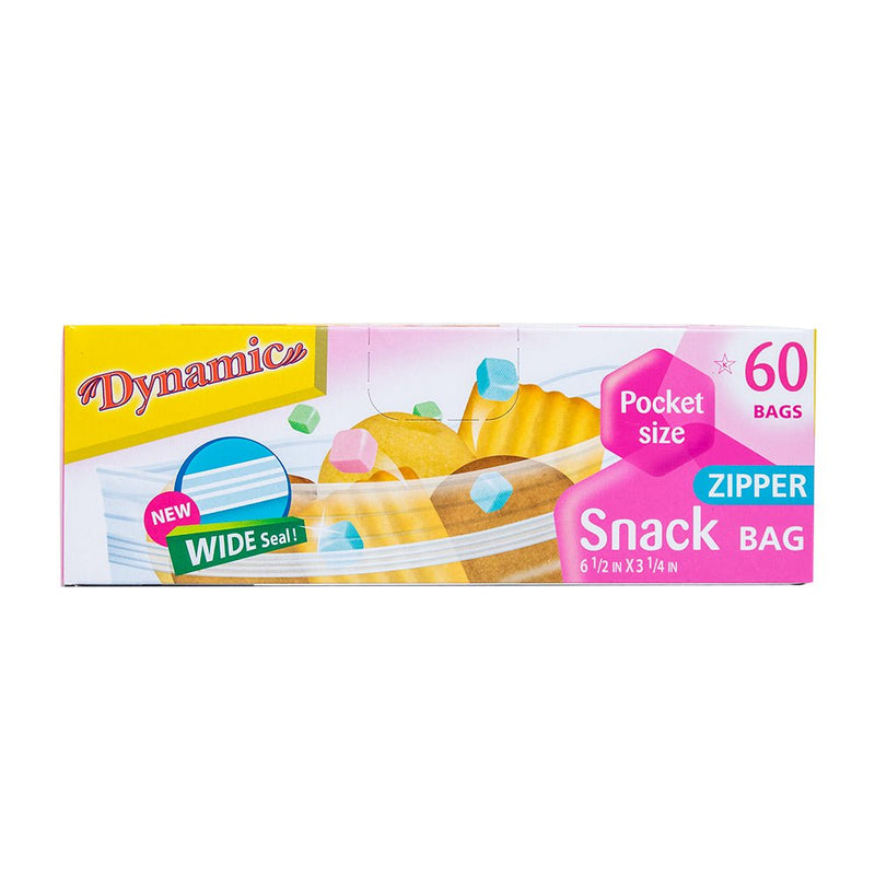 Load image into Gallery viewer, Zip Seal Snack Bags - 100 Count - (Pack of 4, 6, or 24) - Polar
