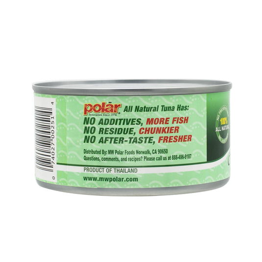 Chunk Light Tuna - 12 oz - Multiple Packs - Polar