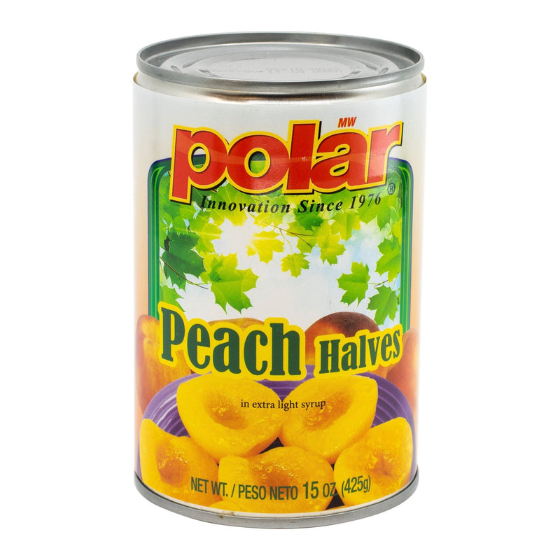 Load image into Gallery viewer, Peach Halves in Light Syrup - 15 oz - Multiple Pack Sizes - Polar
