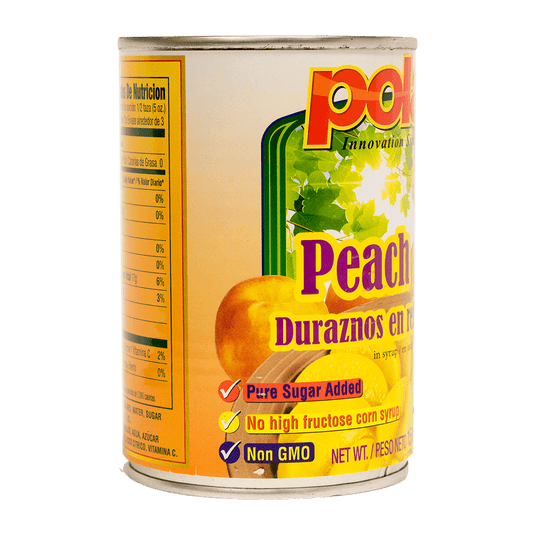 Peach Slices in Light Syrup - 15 oz - Multiple Pack Sizes - Polar