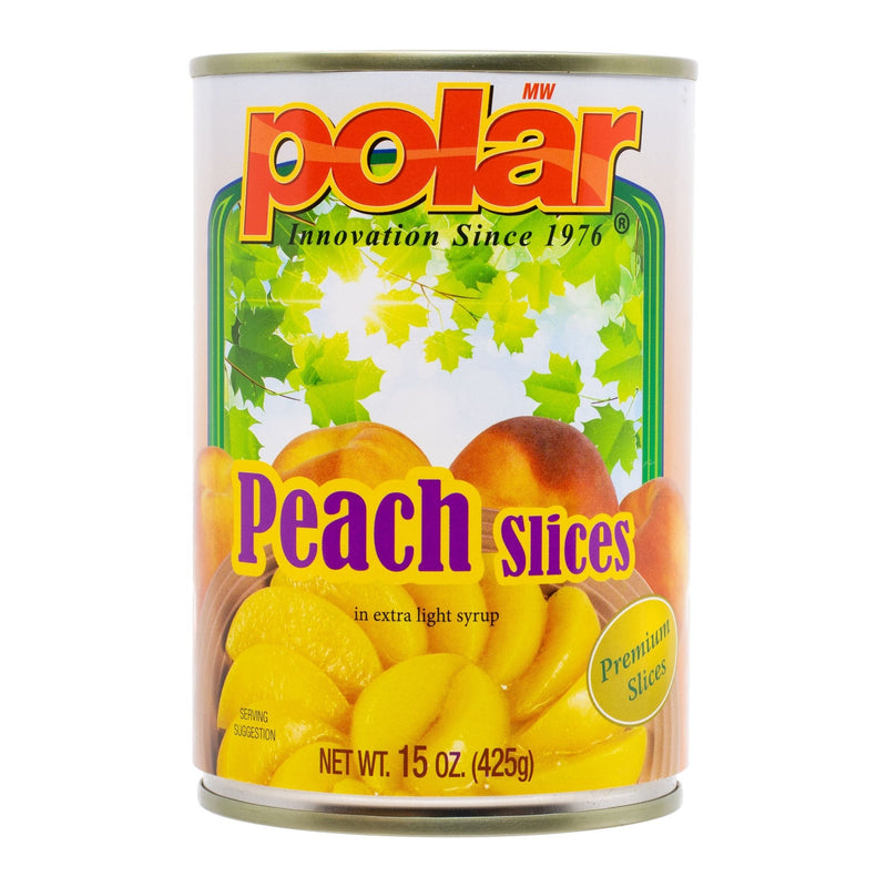 Load image into Gallery viewer, Peach Slices in Light Syrup - 15 oz - Multiple Pack Sizes - Polar
