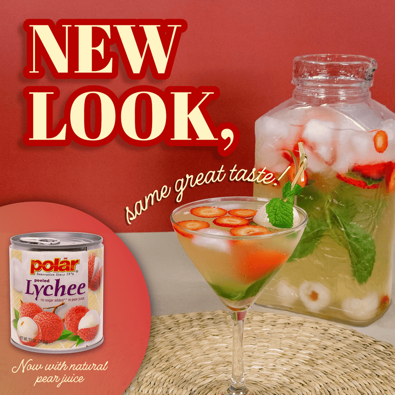 Load image into Gallery viewer, Polar Lychee No Sugar Added - 11 oz - Multiple Pack Sizes - Polar
