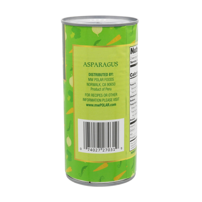 Load image into Gallery viewer, Green Asparagus Whole Spears in Brine - 15 oz - 12 Pack - Polar
