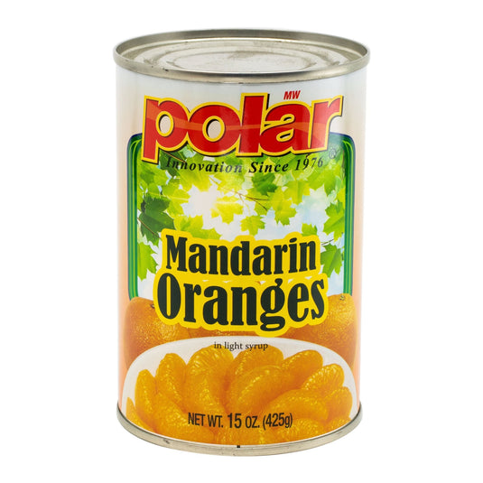 Mandarin Oranges: Whole Segments - 15 oz - 12 Pack - Polar