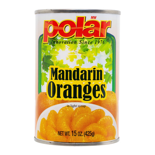 Mandarin Oranges: Whole Segments - 15 oz - 12 Pack - Polar