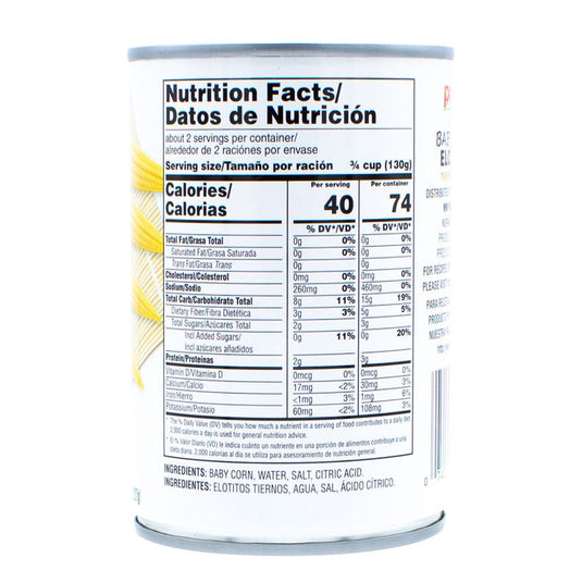 Whole Baby Corn - 15 oz - Multiple Pack Sizes - Polar