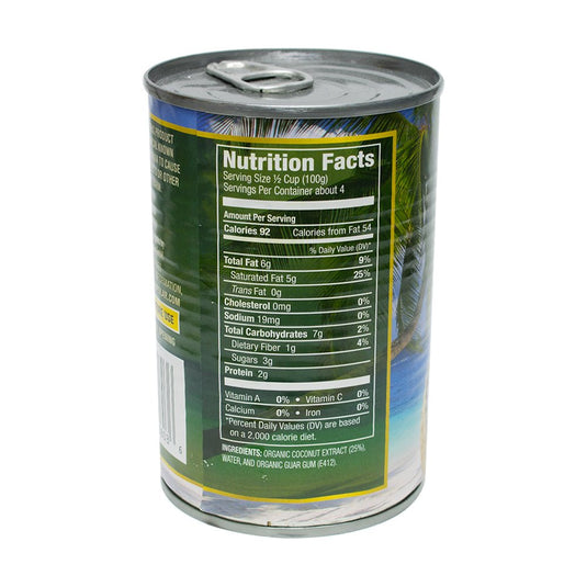 Coconut Milk Organic Light - 13.5 fl oz - Mutiple Pack Sizes - Polar