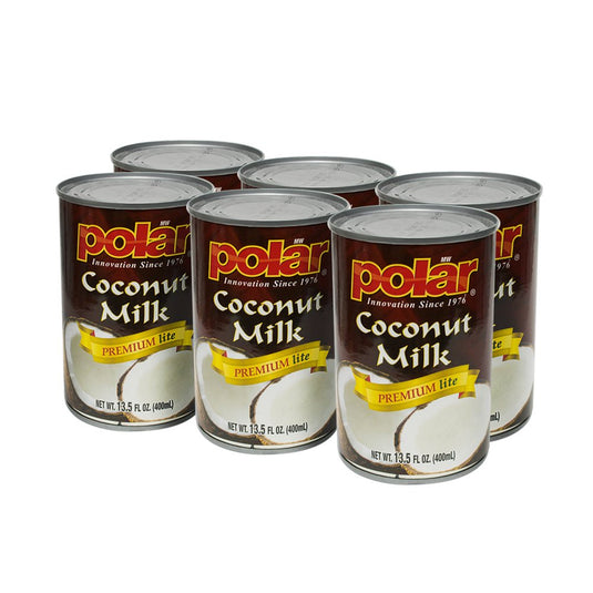 Coconut Milk Premium Lite - 13.5 fl oz - Multiple Pack Sizes - Polar