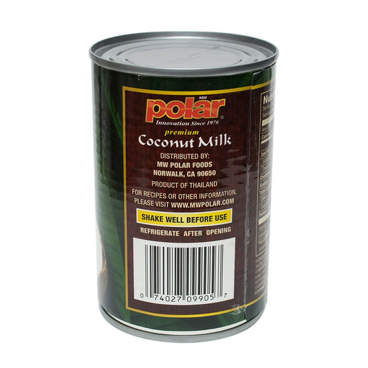 Coconut Milk Premium - 13.5 fl oz - Multiple Pack Sizes - Polar
