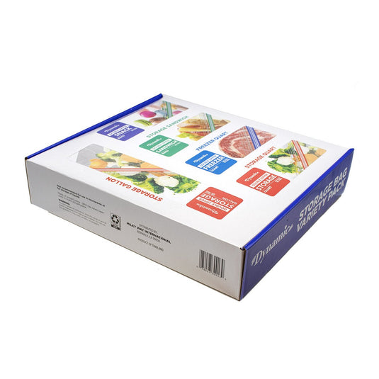 Dynamic Pre Organized Variety Pack Food Storage Bags 355 ct (Pack of 1 or 3) - Polar