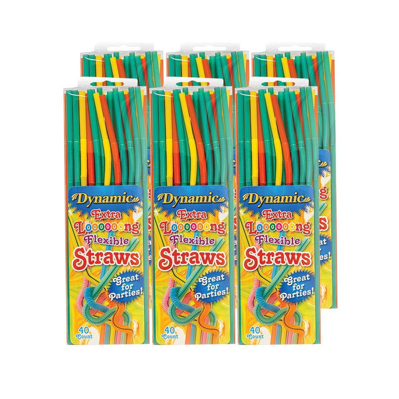 Load image into Gallery viewer, Dynamic - Extra Long Flexible Straws - Multiple Pack Options - Polar
