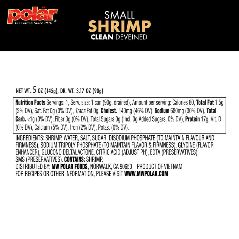 Load image into Gallery viewer, Polar Small Shrimp - 5oz - Pack of 12 - Polar
