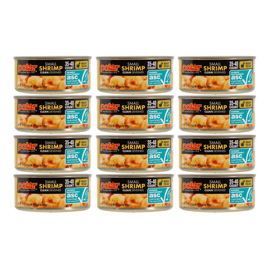 Polar Small Shrimp - 5oz - Pack of 12 - Polar