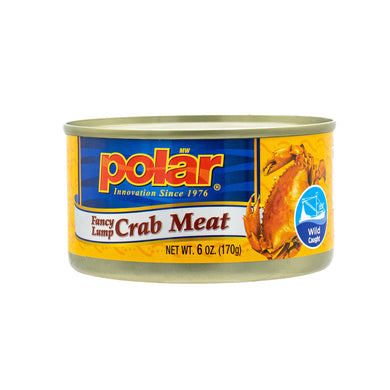 Fancy Lump Crabmeat 6 oz (Pack of 6 or 12) - Polar