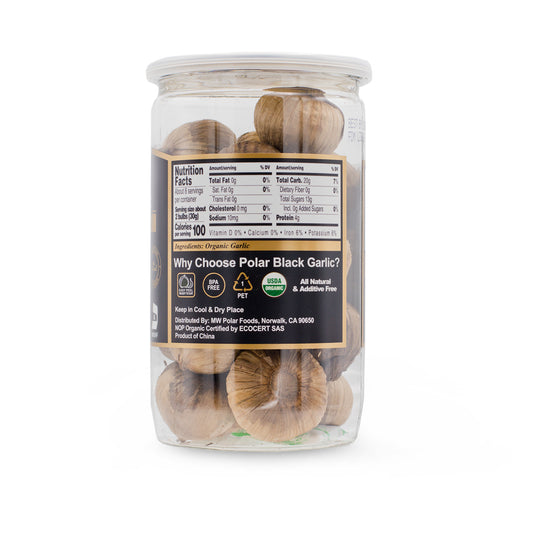 Polar Organic Black Garlic - 8.8 oz - Mutiple Pack Sizes