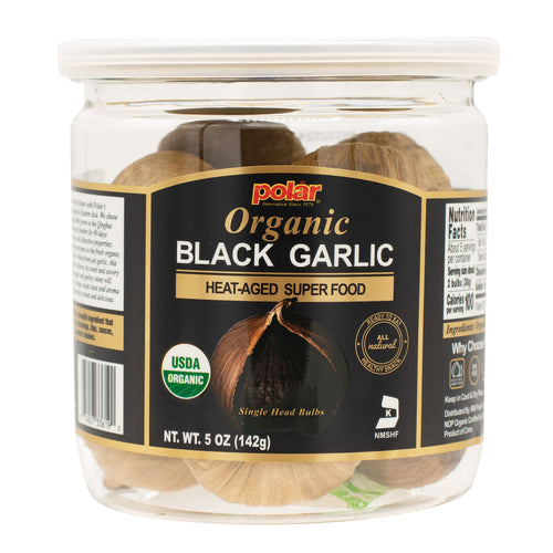 Polar Organic Black Garlic 5 oz (Pack of 3 or 6)