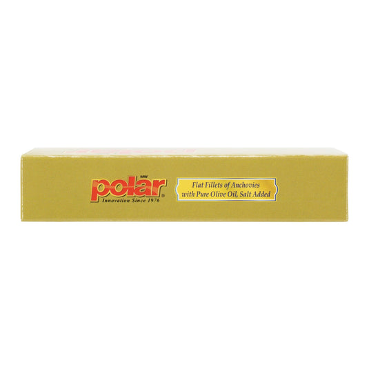 Flat Fillets of Anchovies in Pure Olive Oil - 2 oz - Multiple Pack Sizes - Polar