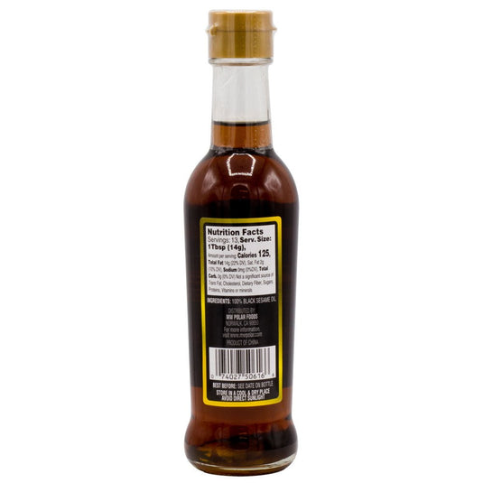 Premium Black Sesame Oil 6.76 oz - 6 Pack - Polar