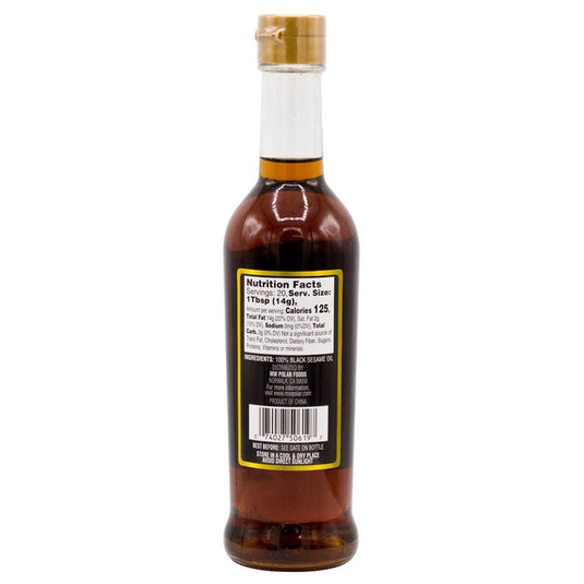 Premium Black Sesame Oil - 10.65 oz - 6 Pack - Polar