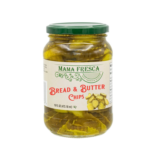Mama Fresca Bread & Butter Chips - 16 oz - 6 Pack - Polar