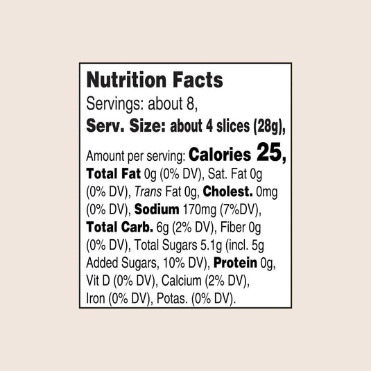 Mama Fresca Bread & Butter Chips - 16 oz - 6 Pack - Polar