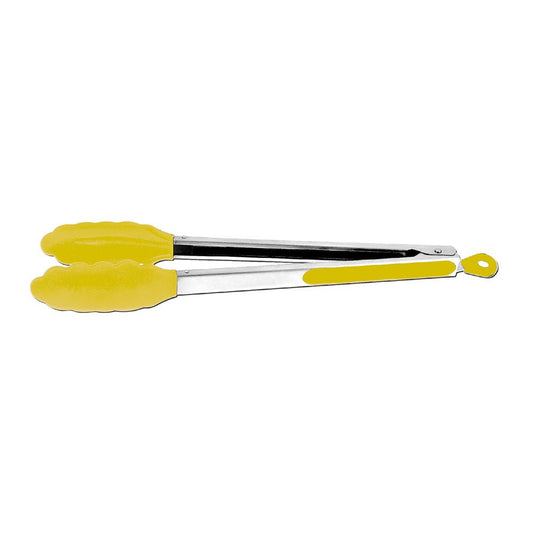 Dynamic - 12" Locking Tongs With Silicone Heads - Multiple Pack Sizes - Polar