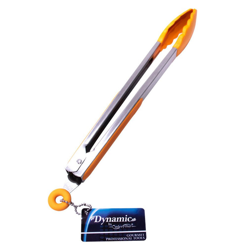 Load image into Gallery viewer, Dynamic - 12" Locking Tongs With Silicone Heads - Multiple Pack Sizes - Polar
