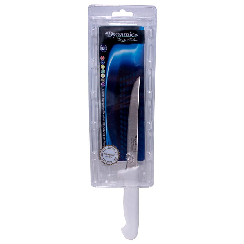 Load image into Gallery viewer, Dynamic Pro-Grip, Santoprene, Softgrip, 6" Boning Knife, White - Polar
