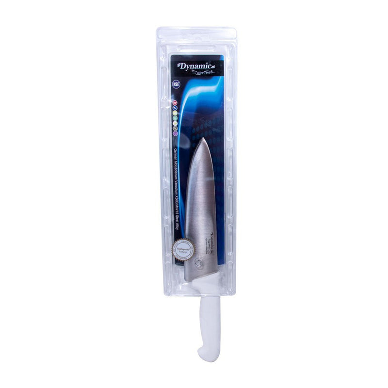 Load image into Gallery viewer, Dynamic Pro-Grip , Santoprene, Softgrip 8" Chef's Knife, White - Polar
